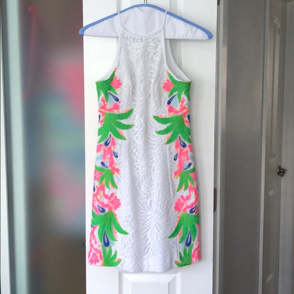 Lilly Pulitzer Pearl shift dress, size 0